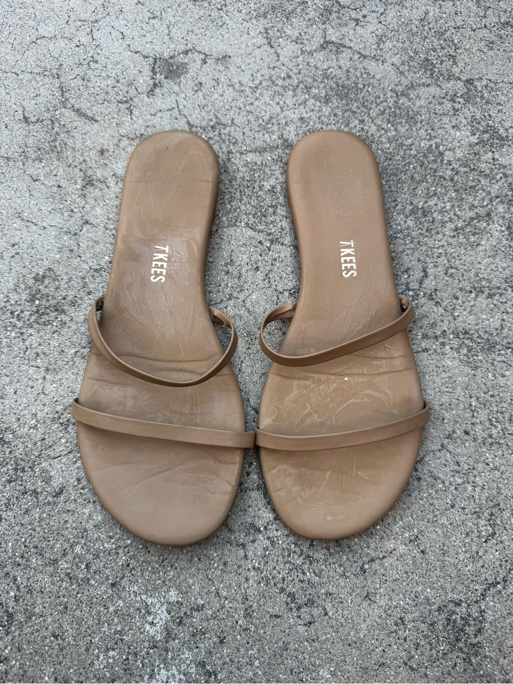 TKEES Gemma sandals tan size 7